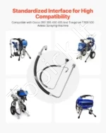 Universalus Beorio Dažymo Purkštuvo Įsiurbimo Žarnos ir Grįžtamosios Linijos Komplektas - Image 2