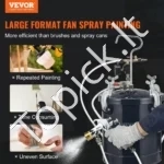 Universalus Dažų Slėgio Indas 10 Litrų (2,5 Gal) Su Dviem Purškimo Pistoletais - Image 2