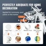 Universalus Dažų Slėgio Indas 10 Litrų (2,5 Gal) Su Dviem Purškimo Pistoletais - Image 3