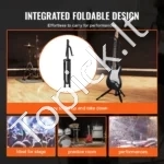 Universalus Gitaros Stovas, Akustinei ir Elektrinei, Reguliuojamas Aukštis iki 118,5 cm - Image 3