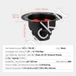 Universalus Laisvai Stovinčios Vonios Drenažo Paruošiamasis Rinkinys (Rough-in) - Image 7