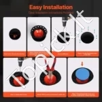 Universalus Laisvai Stovinčios Vonios Drenažo Paruošiamasis Rinkinys (Rough-in) - Image 5