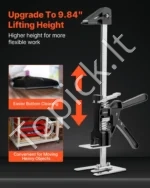 Universalūs Rankiniai Pakėlėjai (2 vnt.), 150 kg, Kėlimas iki 250 mm (25 cm), Plienas - Image 2