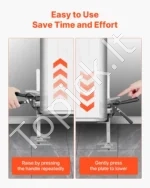 Universalūs Rankiniai Pakėlėjai (2 vnt.), 150 kg, Kėlimas iki 250 mm (25 cm), Plienas - Image 4