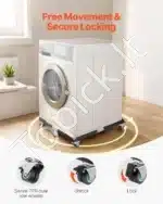 Universalus, Reguliuojamas Pagrindas Šaldytuvui / Skalbimo Mašinai (544 kg) - Image 3