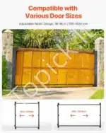 Universalus Reguliuojamas Vartų Rėmo Rinkinys Nuo Nusileidimo (915–1524 mm Plotis, 1651 mm Aukštis) | - Image 5