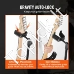 Universalus Trikojis Gitaros Stovas, Akustinėms/Elektrinėms Gitaroms, Reguliuojamas Aukštis 90–120 cm - Image 2