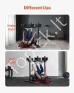 Vertikali Kojų Preso Mašina, Didelės Talpos, Anglies Plieno Rėmas, 127 x 122 x 117 cm, Iki 250 kg - Image 6