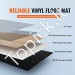 Vinilinė Grindų Danga, 5,5 mm Storio, Sujungimas Klik Sistema,1220 x 185 mm (10 vnt.) - Image 2