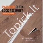  Vinilinė Grindų Danga,5,5 mm Storio, Sujungimas Klik Sistema, 1220 x 185 mm (10 vnt.) - Image 4