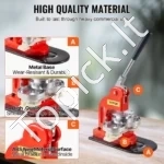 Ženkliukų (Sagų) Gaminimo Presas 75 mm, Profesionali Mašina su 500 Vnt. Komplektu - Image 3