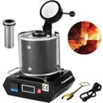 Elektrinė Lydymo Krosnis 3 kg (1700 W) su Grafito Tigliu – 1100 °C, Juvelyrinė