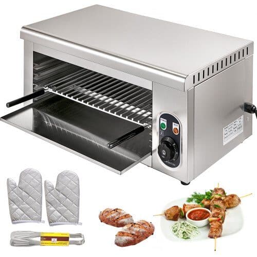 us2FBSKXNP936MHL00001V22Fgoods_img-v52Fsalamander-broiler-m100-1.2.jpg Pakeliamas „Salamander“ Grilius, 2000 W, Darbo Zona 450×260 mm, Nerūdijantis Plienas - Image 1
