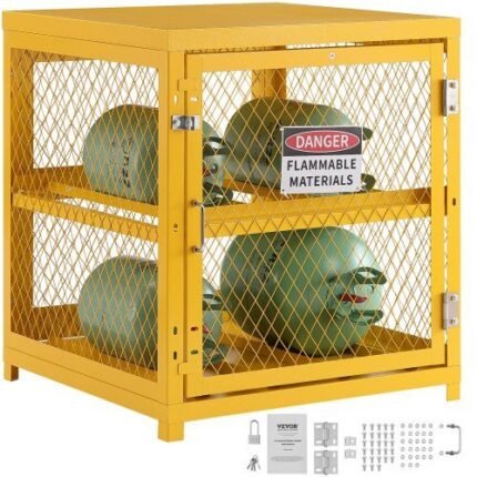 Pramoninis metalinis narvas balionams 4 x 15 kg , su užraktu
