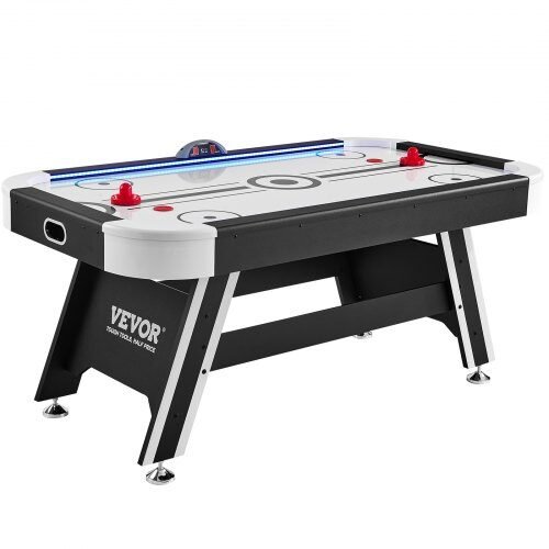 us2FDZJFKQQGQZ80D80L1V22Fgoods_img-v12Fhockey-table-m100-1.2.jpg LED Oro Ritulio Stalas 183 cm, Elektroninis Skaičiavimas, Su 2 Ritulio Mušikliais (Pushers) ir 2 Rituliais (Pucks) - Image 1