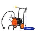 Diafragminis Beoris Dažymo Aparatas Ant Vežimėlio, 900 W, 1800 PSI, 1,8 L/min