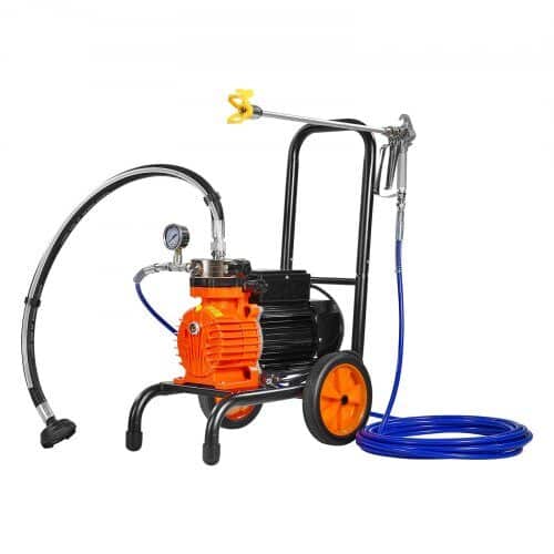 us2FGMSGYWQPTJ90XP9T4V22Fgoods_img-v12Fdiaphragm-airless-spraying-machine-m100-1.2.jpg Diafragminis Beoris Dažymo Aparatas Ant Vežimėlio, 900 W, 1800 PSI, 1,8 L/min - Image 1