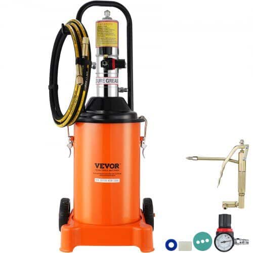 us2FHYJ3JLDT0000XHUHBV02Fgoods_img-v12Fgrease-pump-m100-1.2.jpg Galinga Pneumatinė Tepalo (Tepimo) Pompa su 12 L talpa, 0.6–0.8 MPa, 330 x 300 x 795 mm - Image 1