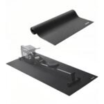 Tvirtas PVC Apsauginis Kilimėlis Sporto Įrangai, 76 x 152,5 cm, 6 mm Storio, Neslidus