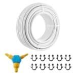 Daugiasluoksnis PEX-AL-PEX Vamzdis 16×2 mm, 50 m ritė, Grindiniam Šildymui ir Vandentiekiui, Aliuminio Šerdis