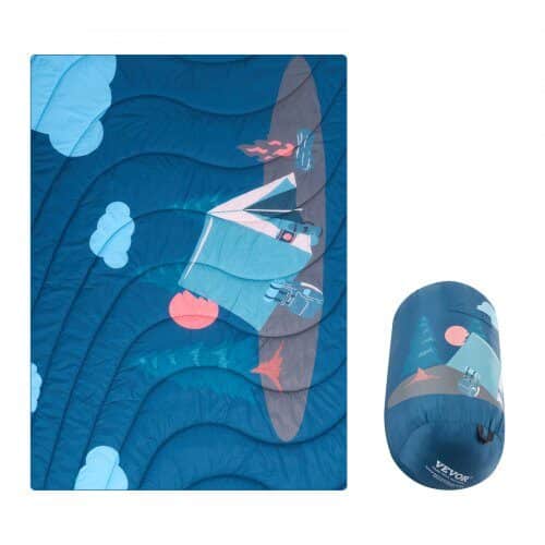 us2FLYTYHJZXWKCDA0OK8V02Fgoods_img-v12Fcamping-blanket-m100-1.2.jpg Neperšlampamas Pledas-Pončas Stovyklavimui, 190 x 132 cm, Lengvas, Vėjo ir Vandens Nepraleidžiantis (PU1500) - Image 1