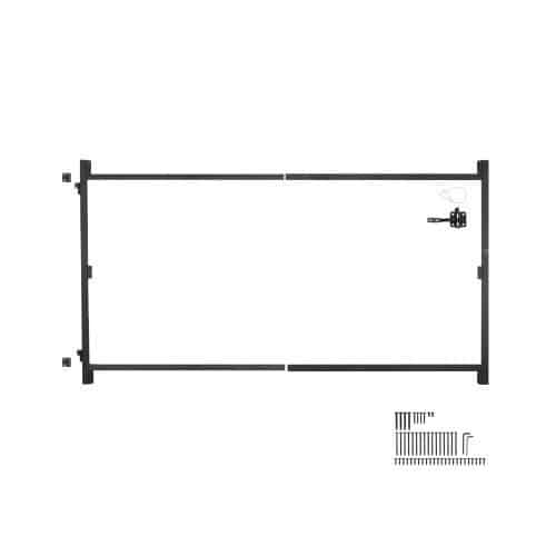 us2FMKZJ6096W47H4PNN5V02Fgoods_img-v12Fgate-frame-kit-m100-1.2.jpg Universalus Reguliuojamas Vartų Rėmo Rinkinys Nuo Nusileidimo (152–243 cm Plotis, 119 cm Aukštis) - Image 1