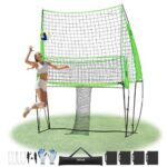 Reguliuojamo Aukščio Nešiojamas Tinklinio Treniruočių Tinklas