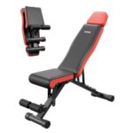 Multifunkcinis Reguliuojamas Sulankstomas Treniruočių Suoliukas, 138 cm x 30,5 cm x 43 cm, iki 300 kg