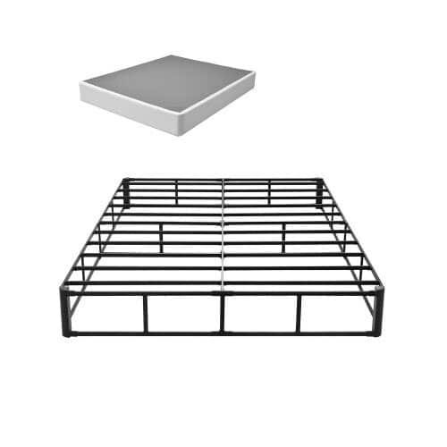us2FXXDHNWK79595QDF6A001V02Fgoods_img-v12Fbox-spring-m100-1.2.jpg Aukštas „Queen Size“ Lovos Pagrindas (Boxspring) 23 cm, Metalinis Rėmas, Nuimamas Audinys, 201 x 151,5 cm - Image 1
