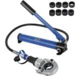 Galinga Hidraulinė Presavimo Žnyplė 6T (16-32 mm), Su TH ir U Kontūrų Matricos Rinkiniu, 360° Galva