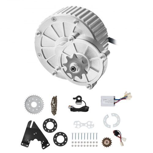 us2FZLYSDJTJ450W6TMKIV92Fgoods_img-v12Felectric-bike-motor-m100-1.2.jpg Galingas Nuolatinės Srovės Variklis 450 W / 36 V (3000 APS./min.), dviračiams/kartingams - Image 1