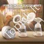 Elektrinis Dvigubas Pientraukis, 4 Režimai, 16 Lygių, Tylus iki 45 dB, 11 x 11 x 7.4 cm - Image 4