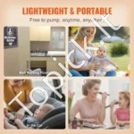 Elektrinis Dvigubas Pientraukis, 4 Režimai, 16 Lygių, Tylus iki 45 dB, 11 x 11 x 7.4 cm - Image 5