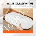 Išmanios Kūdikių Svarstyklės su Bluetooth 40 kg, Baltos, 54.8 x 32 cm - Image 5