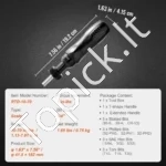 Mechaninis Sukimo Momento Atsuktuvas 1/4 colio (6,35 mm), 1,13–7,91 Nm, Su Matavimo Skale - Image 6