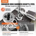 Profesionalus 110 dalių Metrinių Sriegių Pjovimo Rinkinys, M2–M18 - Image 2