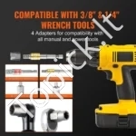 Profesionalus 29 dalių Varžtų ir Veržlių Išsukimo Rinkinys, 6–19,05 mm, CR-MO Plienas - Image 5