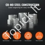 Profesionalus 29 dalių Varžtų ir Veržlių Išsukimo Rinkinys, 6–19,05 mm, CR-MO Plienas - Image 3