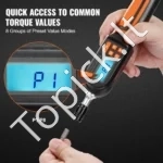 Skaitmeninis Sukimo Momento Atsuktuvas 1/4 colio (6,35 mm), 0,3–8 Nm, 0,01 Nm Tikslumas, Su Ekranu - Image 3