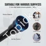 Sudedami Ramentai Pažastiniai, Aliumininiai, Reguliuojami, 140–180 cm, Maks. 158 kg, 950 g - Image 4