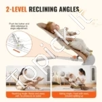 Sulankstomas Kūdikių Gultukas-Supynė, Rudos Spalvos Medvilnė, 2 Padėtys, 65.1 x 41 x 60 cm - Image 2