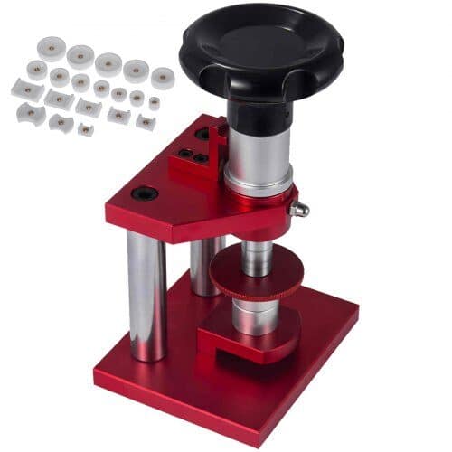 us2FDYGSBYJKBJ0000001V02Fgoods_img-v12Fwatch-press-m100-1.2.jpg Profesionalus Laikrodžio Dėklo Atidarytuvas 203 mm, Didelis, Kristalinio Rėmelio Presas, Sraigtiniams Dangteliams - Image 1