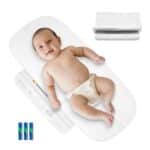 Elektroninės Kūdikių Svarstyklės 30 kg, 2-in-1, Baltos, 60.5 x 32.5 cm