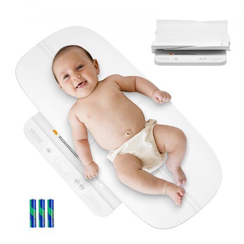 us2FDZEHYYECDZFTZN0WVV92Fgoods_img-v12Fdigital-baby-scale-m100-1.2.jpg Elektroninės Kūdikių Svarstyklės 30 kg, 2-in-1, Baltos, 60.5 x 32.5 cm - Image 1