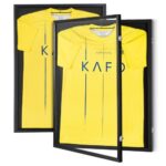 2 vnt. Marškinėlių Vitrinų (Rėmų) Komplektas 590 x 790 x 40 mm, Rakinamos, su 98 % UV Apsauga