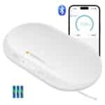 Išmanios Kūdikių Svarstyklės su Bluetooth 40 kg, Baltos, 54.8 x 32 cm