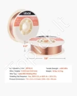 MIG suvirinimo viela ER70S-6 (0,6 mm, 4,5 kg) - Image 7