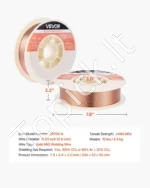 MIG suvirinimo viela ER70S-6 (0,8 mm, 4,5 kg) - Image 6