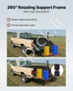 Medžioklinis Kėlimo Kranas su Priekabos Kabliu, Platformos Sistema ir 360° - Image 5