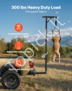 Medžioklinis Kėlimo Kranas su Vinčo, Gambrel ir 360° Besisukančiu Stovu, 136 kg - Image 2